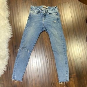 Zara ripped jeans